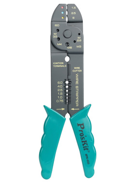 台湾宝工 4合1多功能钳 剥线钳 压线钳  剪线压接钳断螺栓8PK-033