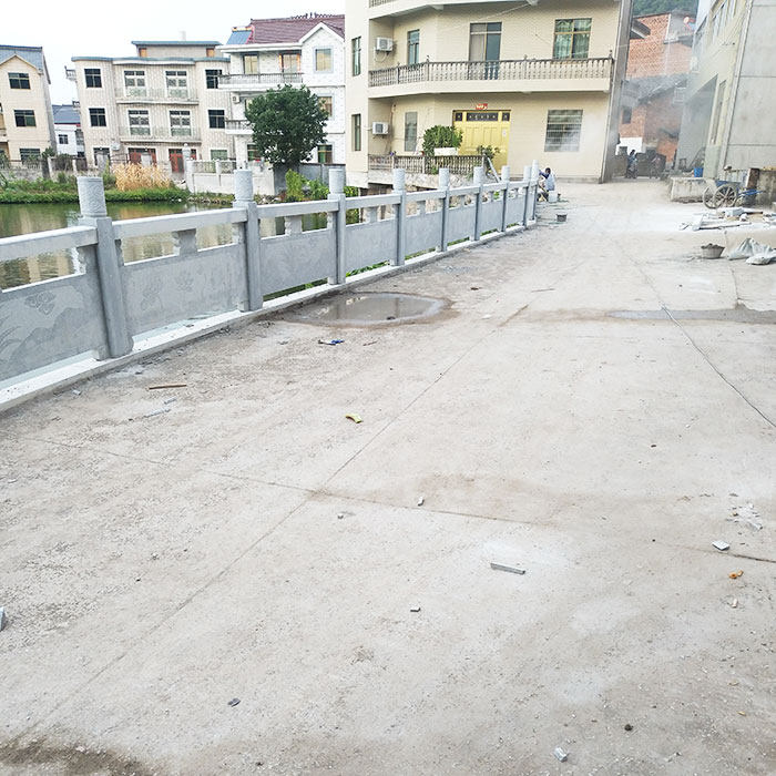 天然大理石围栏花岗岩阳台护栏线雕E浮雕栏杆户外河道扶栏石材雕