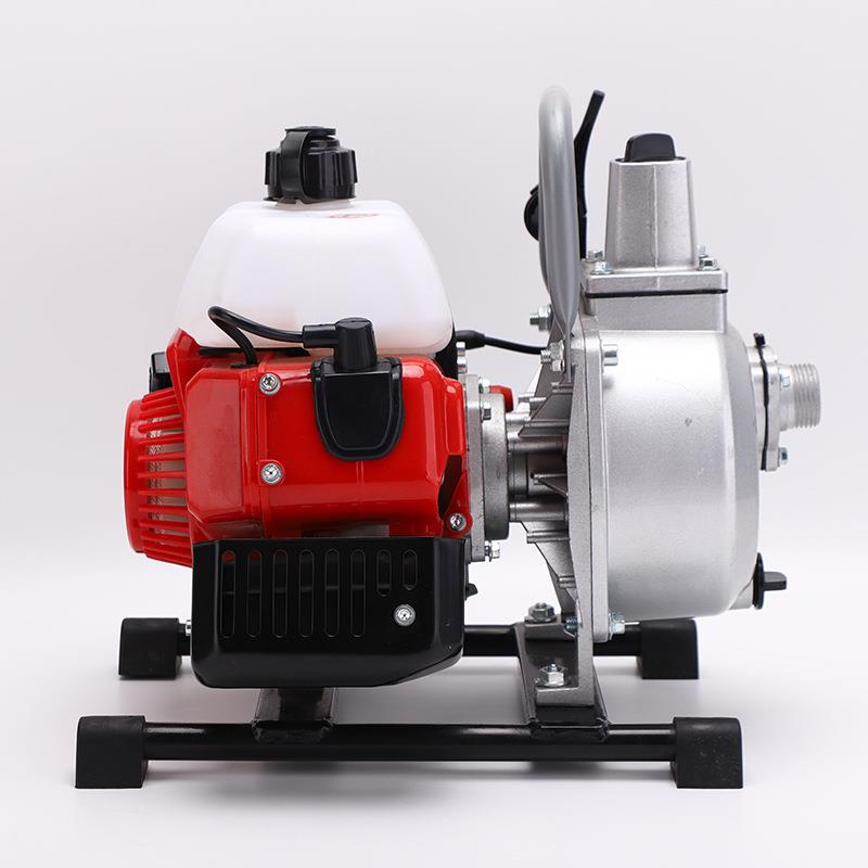 家用式汽油抽泵GJB农用灌溉菜园四水浇水小型冲程抽水机机吸水泵