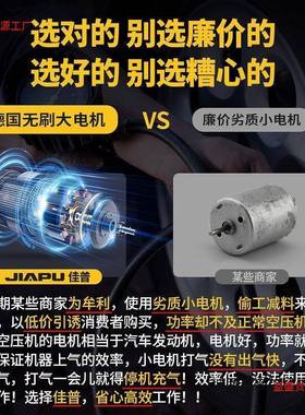 空压机10596气泵小型220v大功率无静音充气油压木工高喷漆空气压