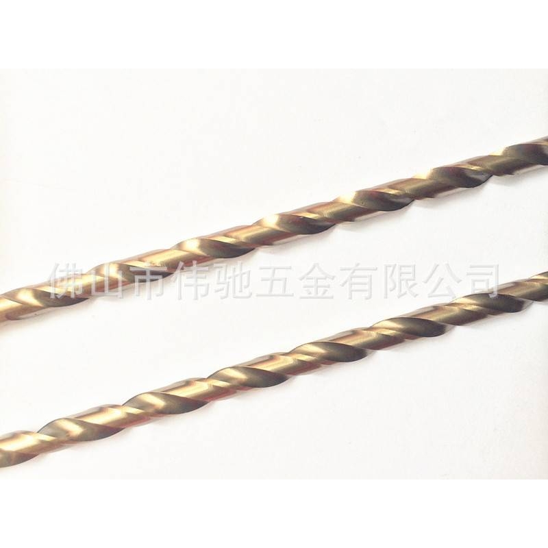 超硬特长/不锈钢专用钻头/含钴/HSSCO加长直柄麻花钻咀/嘴8*2/300