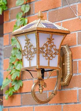 太阳防能壁tb-60739灯用户外欧式阳台大口门家室外墙壁灯花园别墅