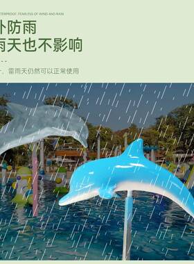 海洋主题发19358光鱼观景灯仿真海洋鲨世界海豚饰灯装海草珊瑚摆