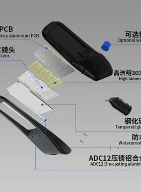 新款市电路灯LEBY路头ED工程照明道路灯AC路小灯城市区公园路灯