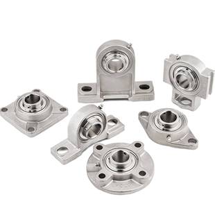 316不74锈钢轴承球面0带座万向轴承支座SUSCP24SUCP座205UCP206