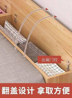 MDMP^实柜木床尾夹缝柜家柜卧室床边缝隙置物长条窄可定用收纳储