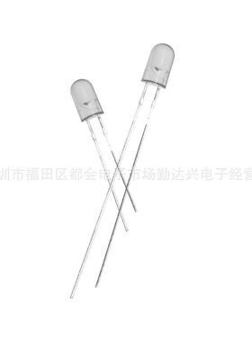 5无边白暖白光5mm暖白光直f插EYX灯件led发光二珠极管