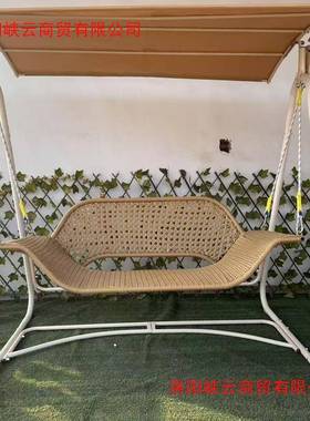 户外UYP千吊椅室内家吊床花园外阳台荡秋千庭院室用双人网秋红摇