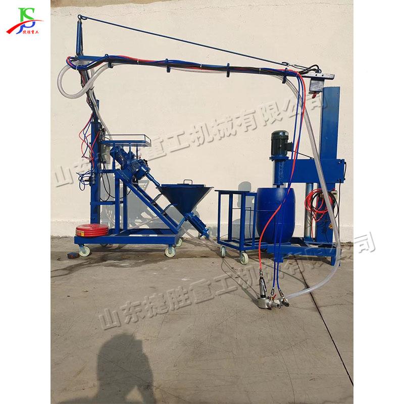 4.5米螺杆式GRC泥喷型浆机80建筑业用喷射机花js002坛水砂浆喷涂