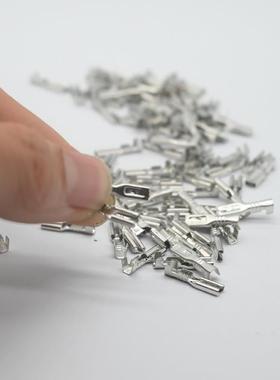 压插接线端子2.8插簧/插片/冷端子110插簧/镀锡插簧簧端铜子5QSI