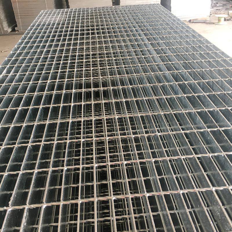 镀不平钢钢格板台踏步热镀锌钢格FBN锈板排水污水处锌理平台钢格