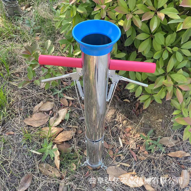 小型栽苗器移苗器加厚双把种植器西红柿黄瓜移栽定植器补苗器