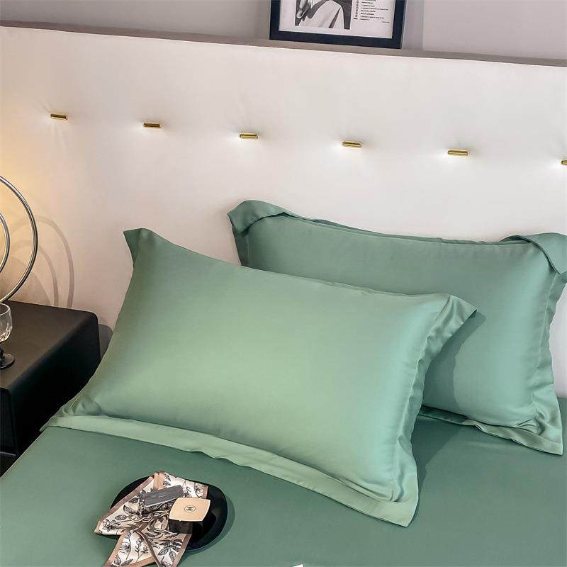 205新轻奢纯色凉天2丝单件款床笠单品夏季感天丝单件床单GLN枕套