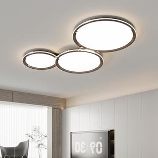 现代简约客厅灯吸顶无品牌 全光谱ed护眼卧室5 灯2极简l电镀20新款