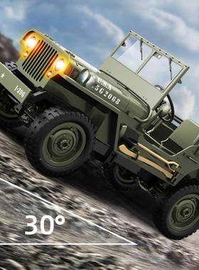 JJRC遥新款C8815仿真威斯吉普车1:08411利模型可改装升级RC控车