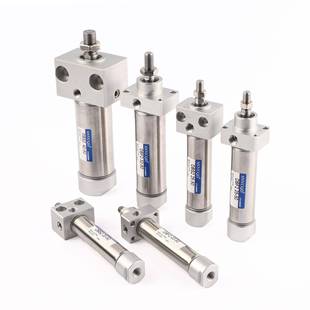 不锈钢迷你气缸 20气力型方头气缸方侧可B面安装 DBF2 2TZY0DS2前