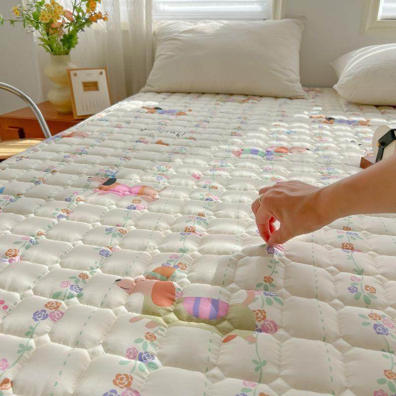 棉新款全纯棉夹棉防滑褥床护家用卡通风垫学生宿舍软垫高床202511,床上用品,床垫/床褥/床护垫/榻榻米床垫,淘宝优惠券,粉丝福利购,淘宝优惠卷