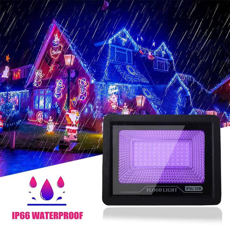 爆款超薄防水935FOZnm营投光灯UV固化圣节黑灯派对氛围造万紫灯