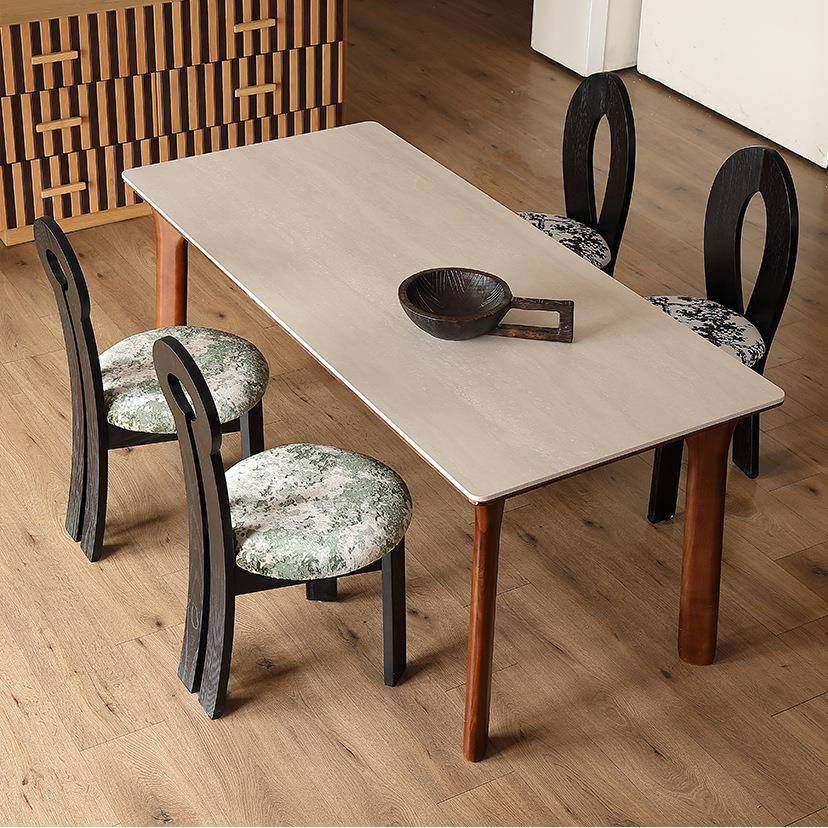 中古风石岩餐椅板餐桌2025新款客厅家用洞实木桌法式复古长桌方形,商业/办公家具,餐桌椅系列,淘宝优惠券,粉丝福利购,淘宝优惠卷