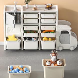 儿童玩量具收纳架大容宝宝储物柜玩具分类层收纳柜整UPT多理架置