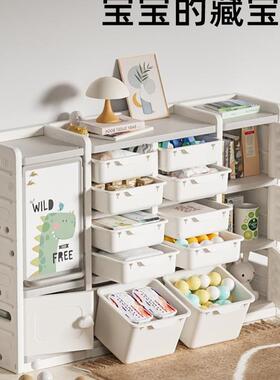 禾儿童玩纳具收柜置物架OYV婴儿整理柜宝宝分大英容量储类物箱