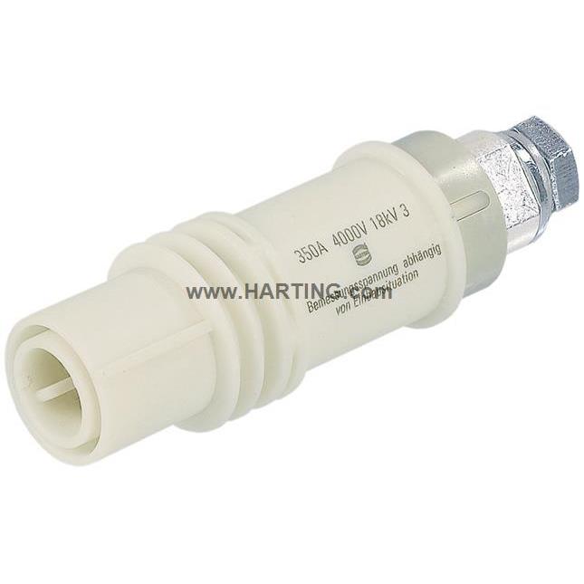 0HRTING浩LJC亭0913101275550A轨道母插芯1A20mm²螺钉接线