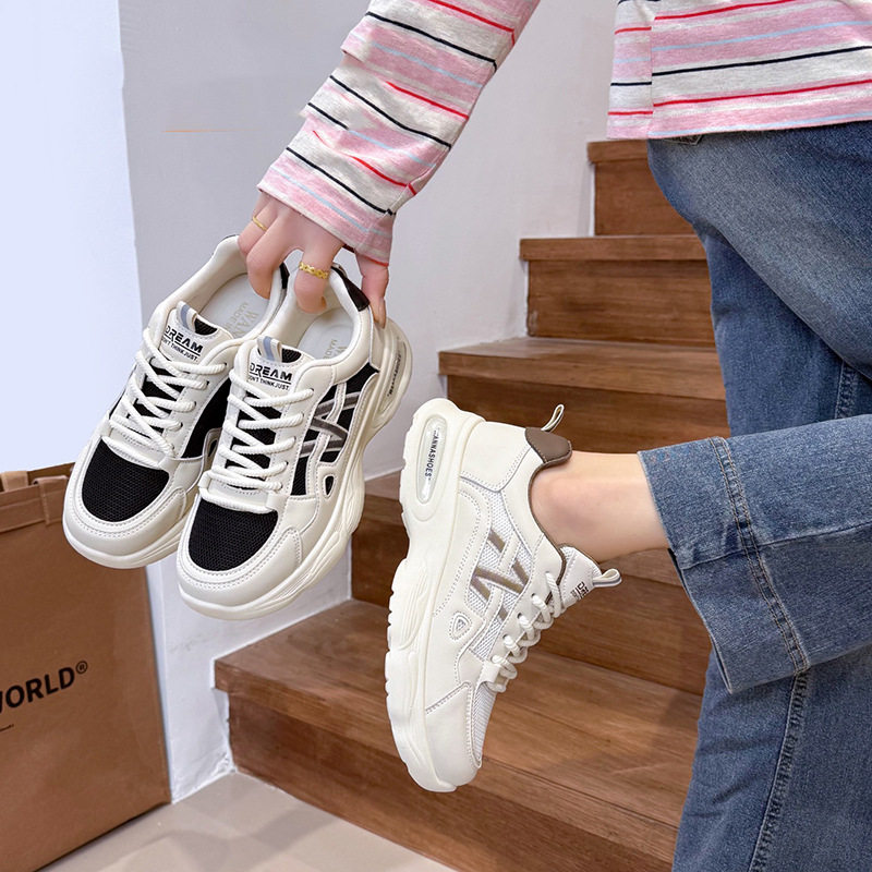 厚底增高老爹鞋2026春秋新款轻便旅游鞋阿甘鞋休闲女鞋运动休闲鞋,女鞋,老爹鞋,淘宝优惠券,粉丝福利购,淘宝优惠卷