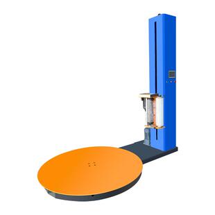 缠绕膜包装机拉伸膜打包缠绕机电动托盘缠膜机