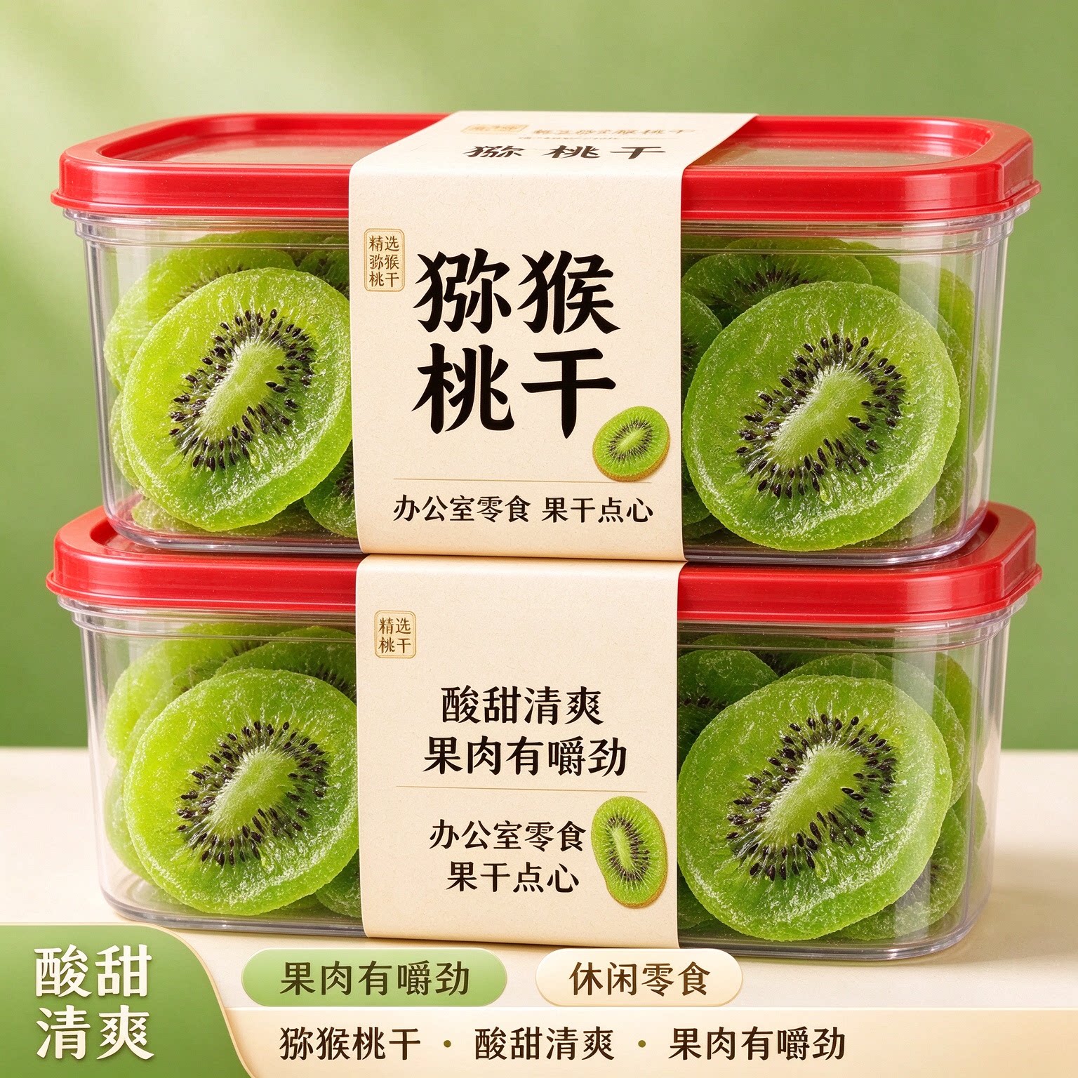 猕猴桃干片果脯蜜饯零食