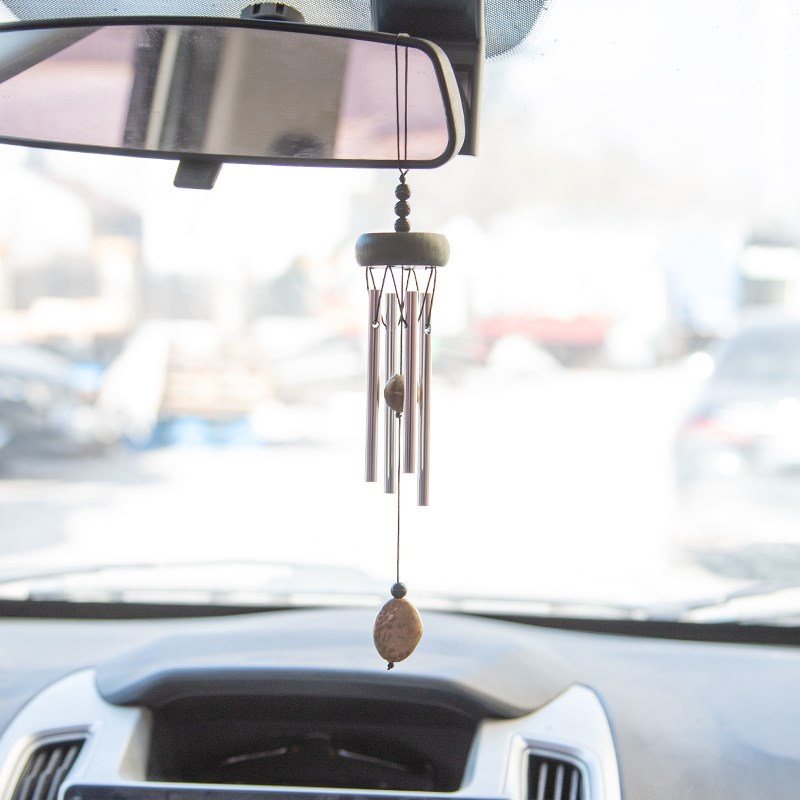迷你日式小风铃高级感车r内挂饰男女生日礼物户外家居室内装饰挂