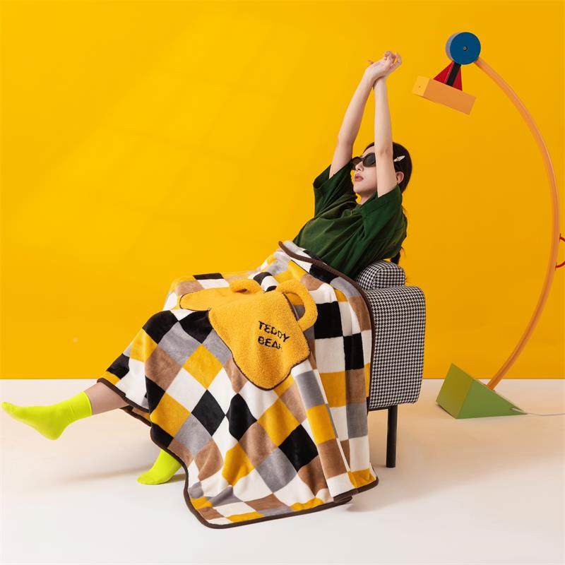 新款手提抱枕毯子二合加车厚汽沙发枕一简约办公TTqghxxq头室宿舍,居家布艺,抱枕被,淘宝优惠券,粉丝福利购,淘宝优惠卷