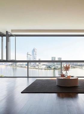 20系统断桥铝平开VOO窗1隔音隔热铝合金玻璃门窗封端阳窗台高厂家