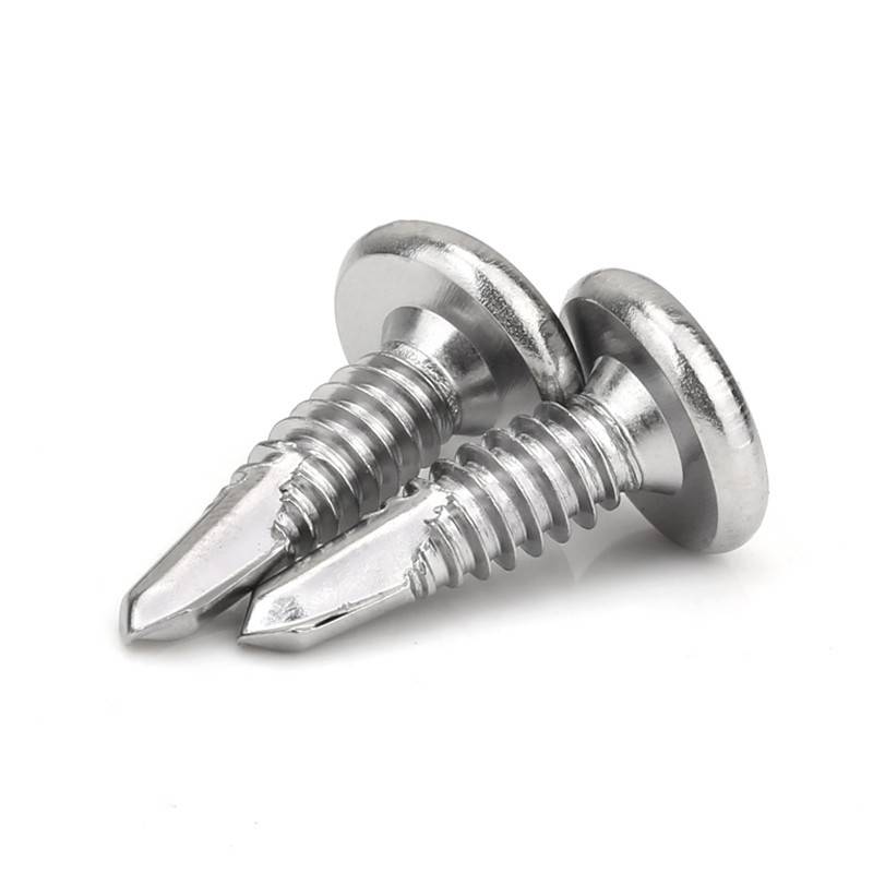 410不锈钢平头内六角钻尾螺丝M5.5M6平头自攻自钻螺钉护栏专用