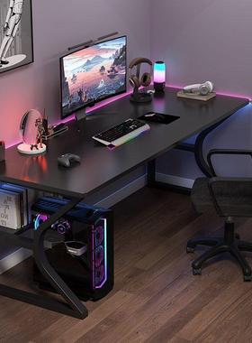 电脑台式卧用室家桌子简约现桌代办公桌书桌椅套小CEA型装简易电