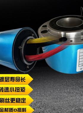 风电设70155备用专导电滑环抗震动过孔滑环支持高速转长期稳定运