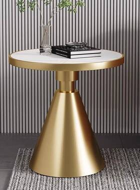 沙发酒边板几轻奢岩边几简约现代YD100771客厅沙发角几床边柜头柜