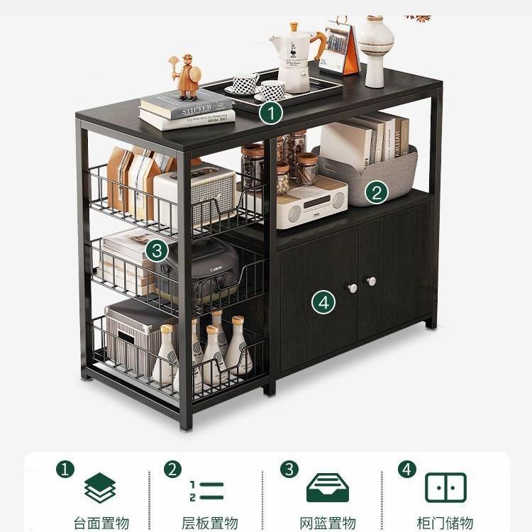 沙发几边柜侧边柜边几茶桌子GTY简易客厅家用小多层茶桌收纳置小