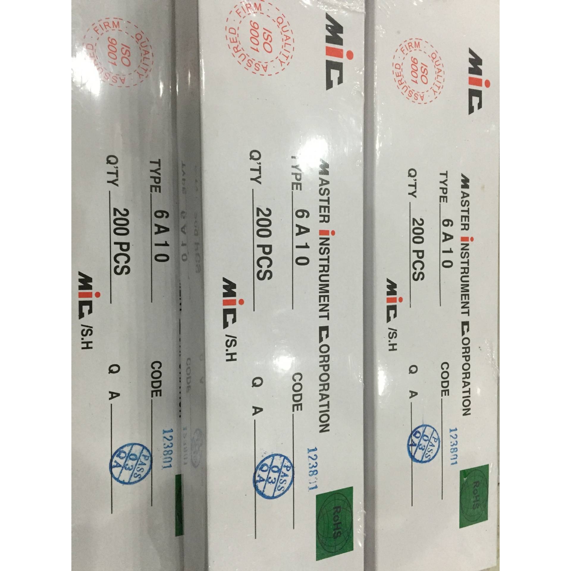 电子元器件  整流二极管 6A10 大功率足耐压1000V MIC