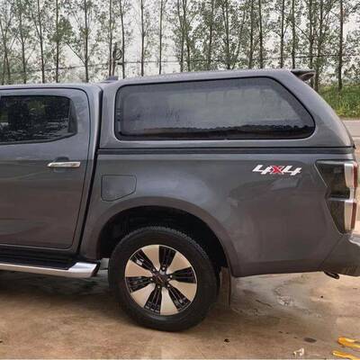 厢江西五铃DMAX铃拓皮高卡改装货箱尾高65540盖顶皮卡后盖玻璃十