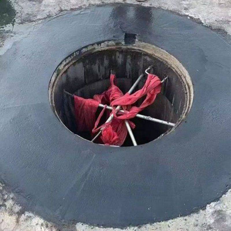 黑亮沥青色-黑色市政井盖自流料快硬灌浆料更换窨井盖 量大从优