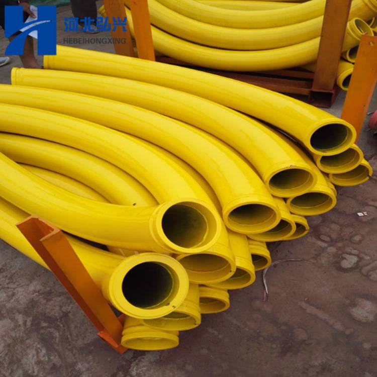 拖泵加厚弯管 DN125R500*90°泵管大弯 三/一车载泵弯管