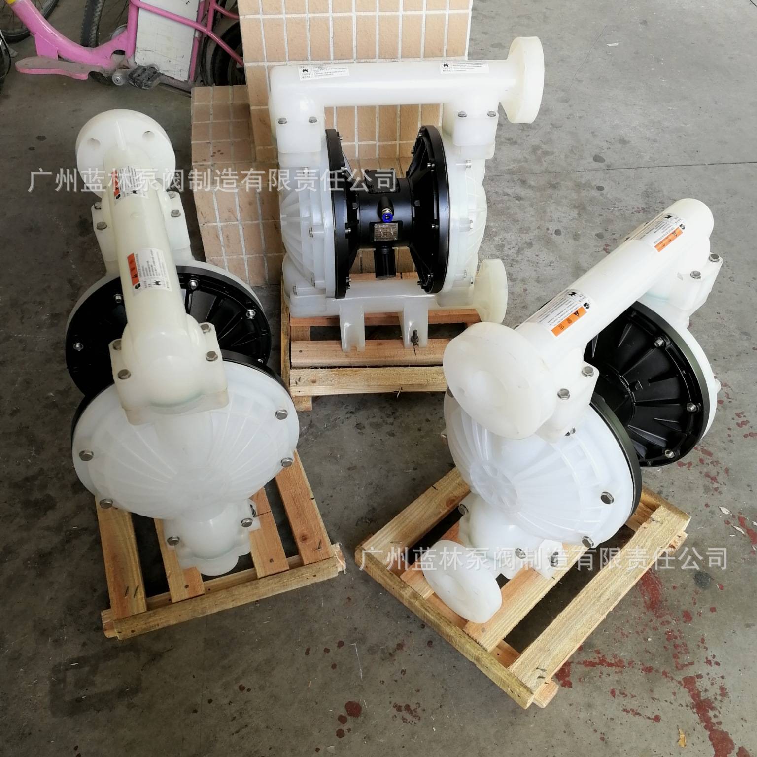 气动隔膜泵 QBY-15/25/40/50耐腐蚀PP塑料防腐气动隔膜泵