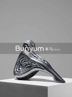 简约抽象人物艺术品摆件创意桌面雕塑样板间软装客Z厅家居饰品