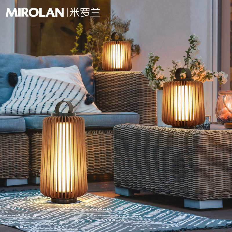 户外灯防a水太阳能庭院灯艺术园林笼子灯景观灯花园别墅草坪灯