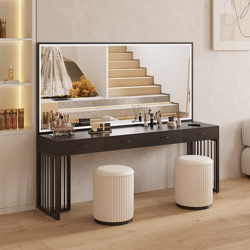 影楼化妆台发廊理发镜台美容化妆师化妆W桌简约梳妆台