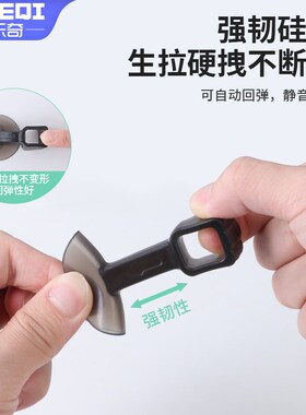 窗户防撞窗吸免打孔新款门吸断桥铝玻璃吸盘保护硅胶门把手防撞垫