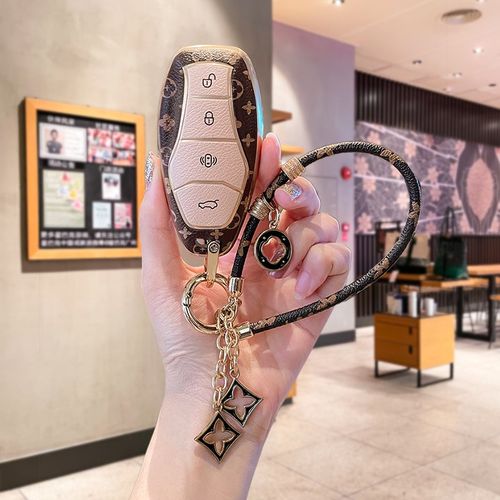 2025款红旗hs5钥匙套h5扣h9女h6新hs7经典款Mh7高档hq9壳eqm5汽车