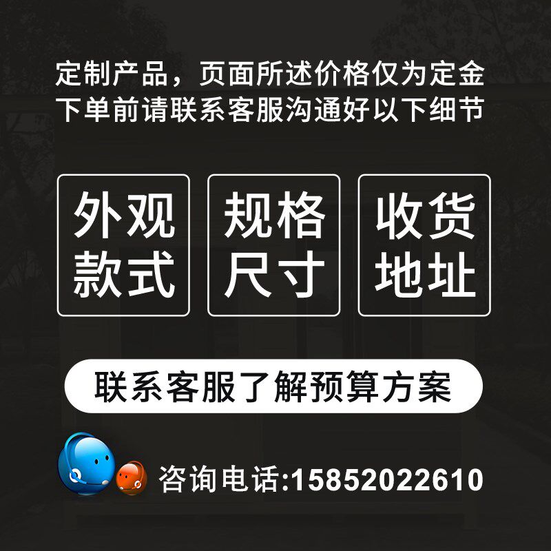 户外岗亭钢结构i岗亭可移动保安亭小区门卫值班室收费亭岗亭可定