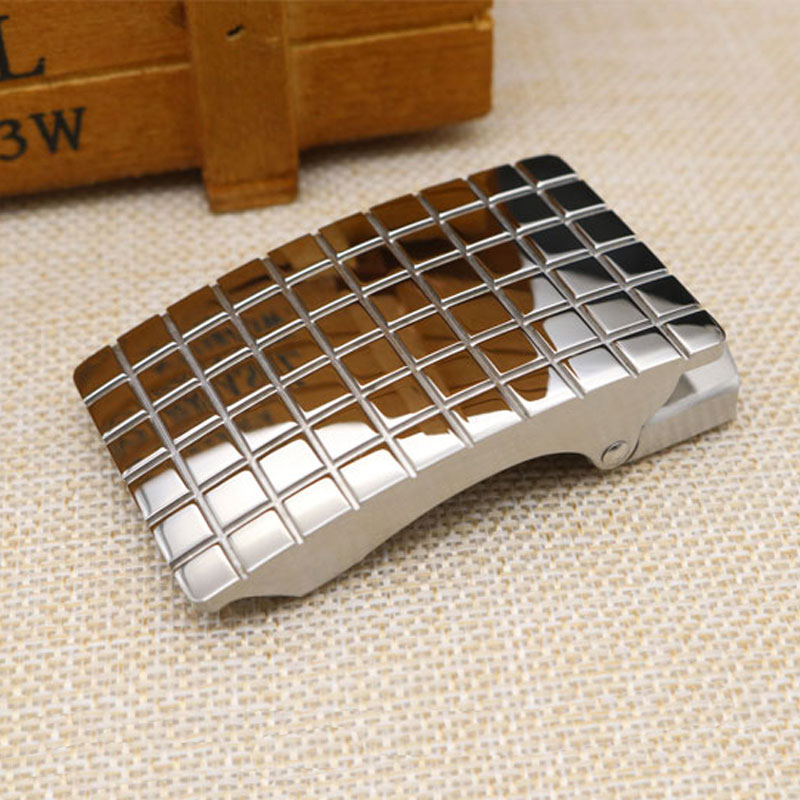 皮带扣头自动扣纯不锈钢男士 腰带头D高档皮带头裤带卡扣子配3.5c