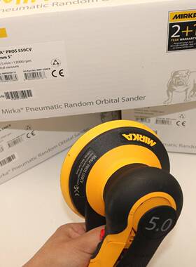 芬兰磨气动652000打卡磨机5寸550C中央集尘V5.0兰抛芬光机